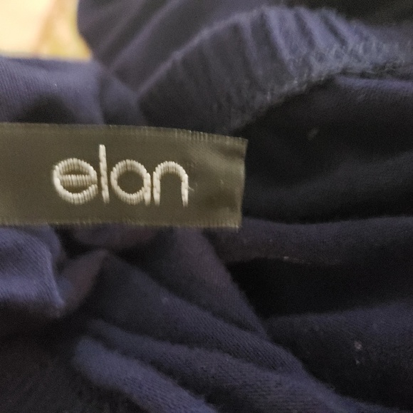 Elan, Navy Bl Dress w/ Gorg. Bell Slvs, S - Picture 8 of 8